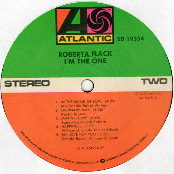 Roberta Flack : I'm The One (LP, Album, SP)