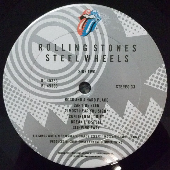 The Rolling Stones : Steel Wheels (LP, Album, Car)