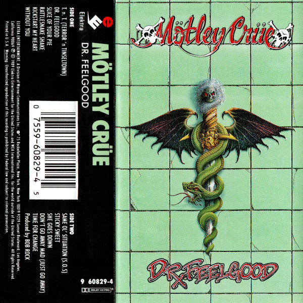 Mötley Crüe : Dr. Feelgood (Cass, Album, SR,)