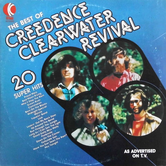 Creedence Clearwater Revival : The Best Of Creedence Clearwater Revival (20 Super Hits) (LP, Comp, 55)