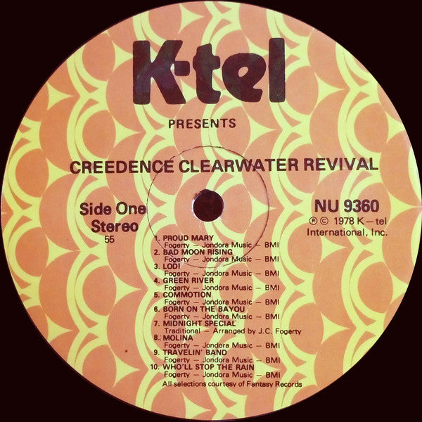 Creedence Clearwater Revival : The Best Of Creedence Clearwater Revival (20 Super Hits) (LP, Comp, 55)