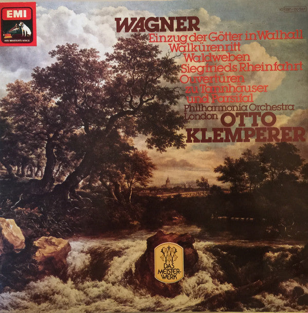Richard Wagner, Otto Klemperer, Philharmonia Orchestra : Einzug Der Götter In Walhall - Walkürenritt - Waldweben - Siegfrieds Rheinfahrt - Ouvertüren Zu Tannhäuser Und Parsifal (LP, Album)
