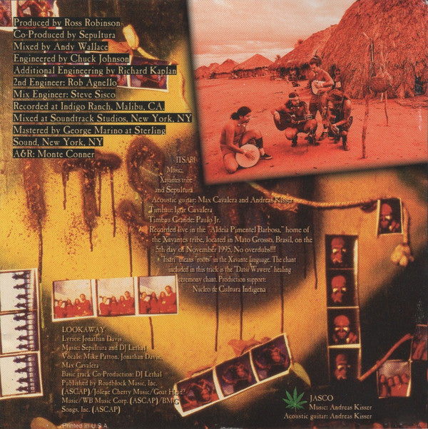 Sepultura : Roots (CD, Album, Club, RE)