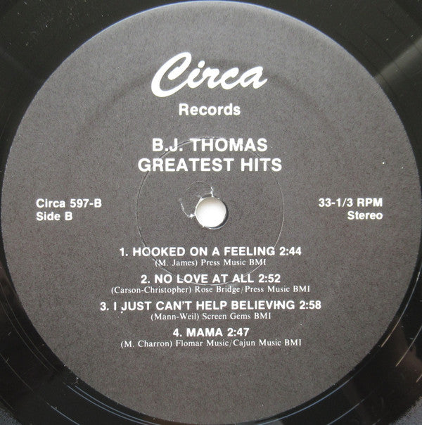B.J. Thomas : Greatest Hits (LP, Comp)