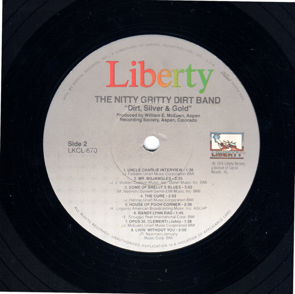 Nitty Gritty Dirt Band : Dirt, Silver & Gold (3xLP, Comp, RE)