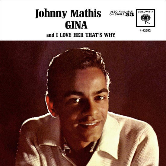 Johnny Mathis : Gina (7", Single, Styrene, Ter)