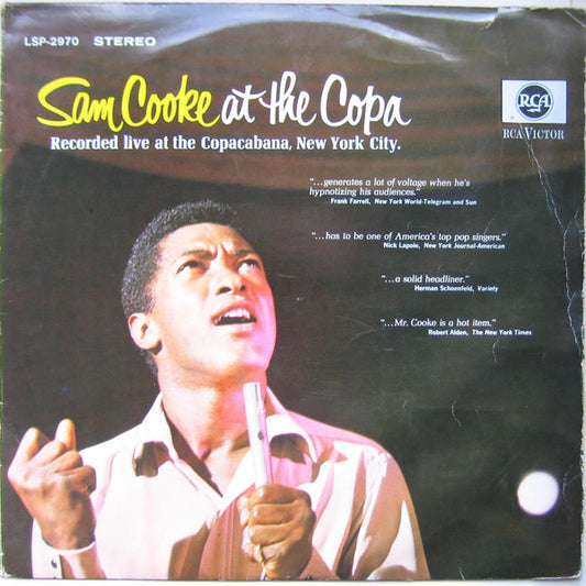 Sam Cooke : Sam Cooke At The Copa (LP, Album)