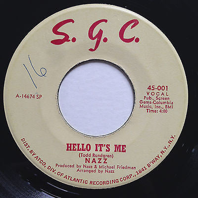 Nazz : Open My Eyes (7", Single, SP)