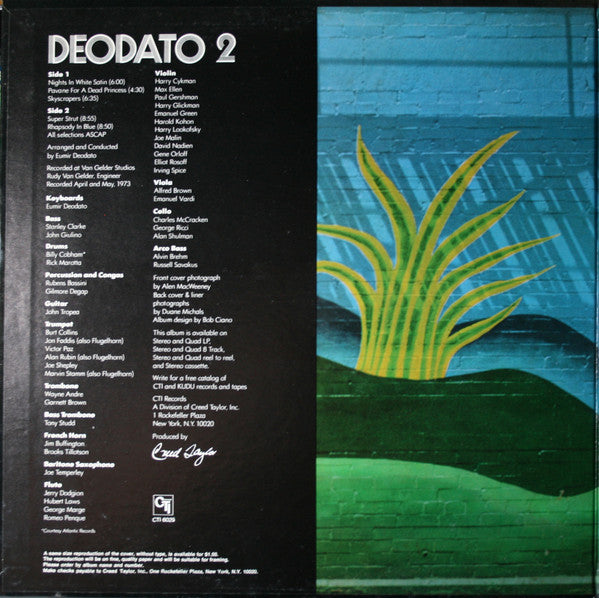 Deodato* : Deodato 2 (LP, Album, Ter)