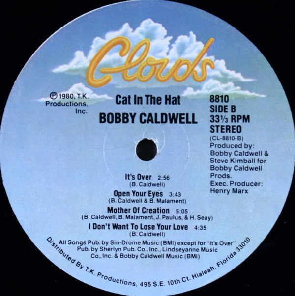 Bobby Caldwell : Cat In The Hat (LP, Album, Vol)