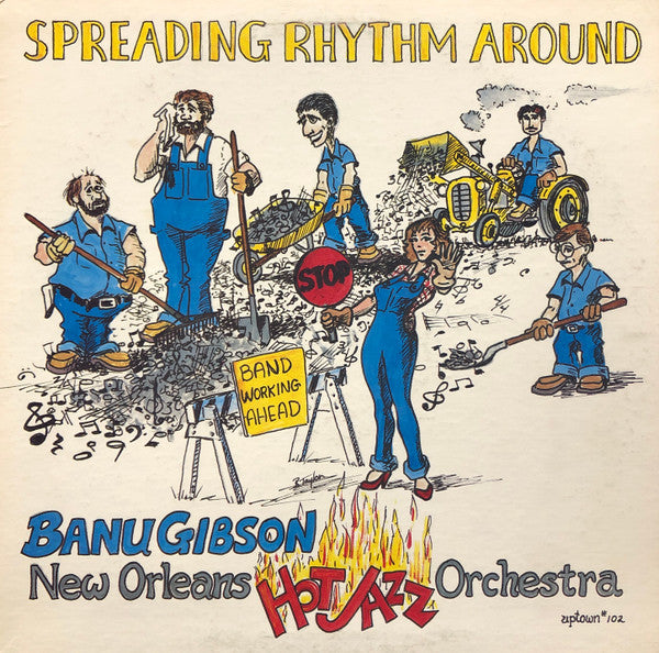 Banu Gibson, New Orleans Hot Jazz Orchestra : Spreadin' Rhythm Around (LP)