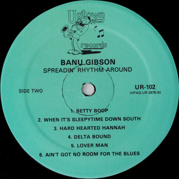 Banu Gibson, New Orleans Hot Jazz Orchestra : Spreadin' Rhythm Around (LP)