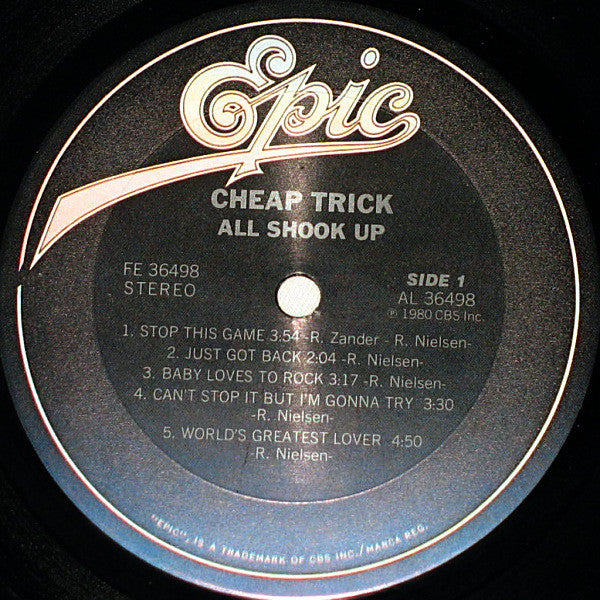 Cheap Trick : All Shook Up (LP, Album)