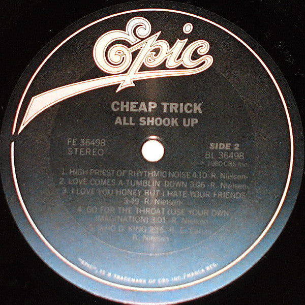 Cheap Trick : All Shook Up (LP, Album)