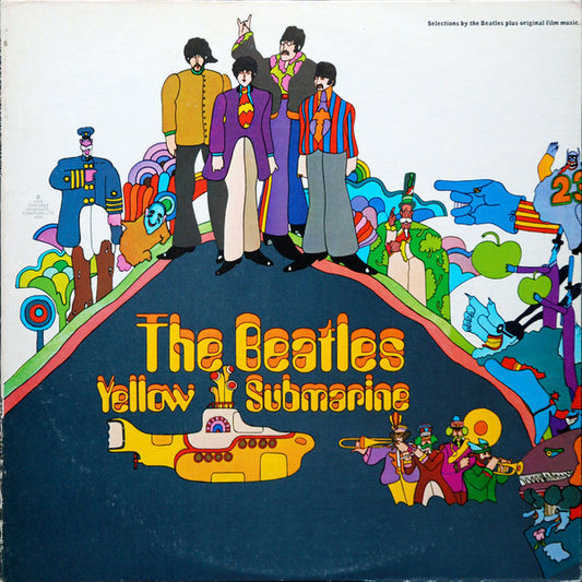 The Beatles : Yellow Submarine (LP, Album, RE, Los)