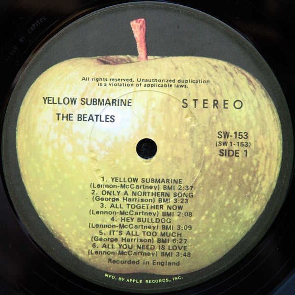 The Beatles : Yellow Submarine (LP, Album, RE, Los)
