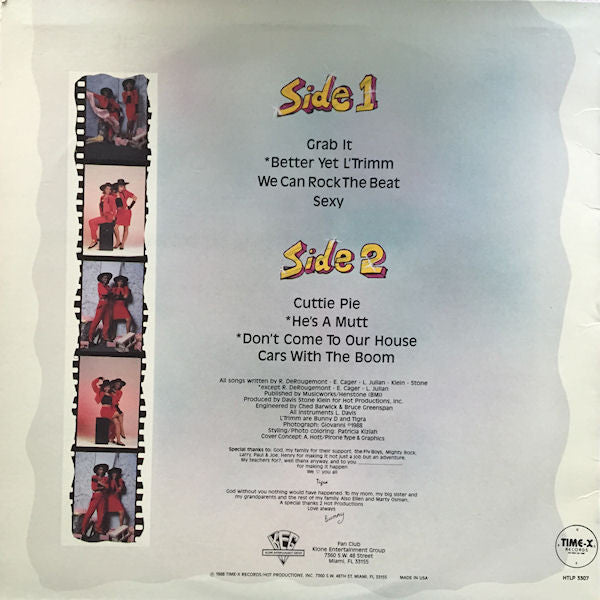 L'Trimm : Grab It! (LP, Album)