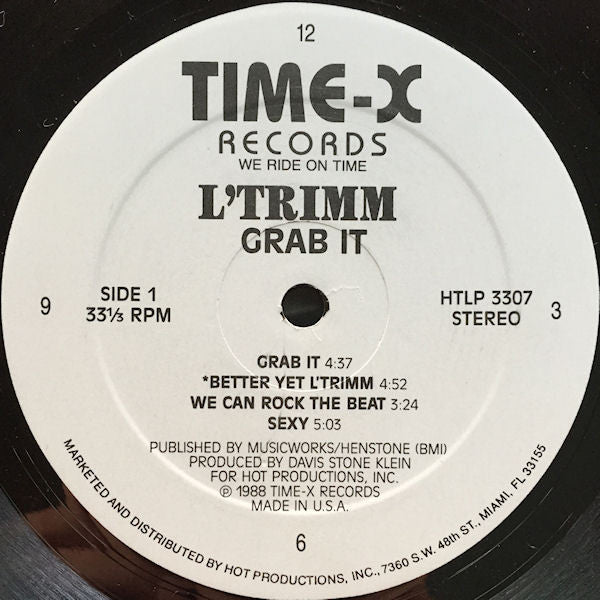L'Trimm : Grab It! (LP, Album)