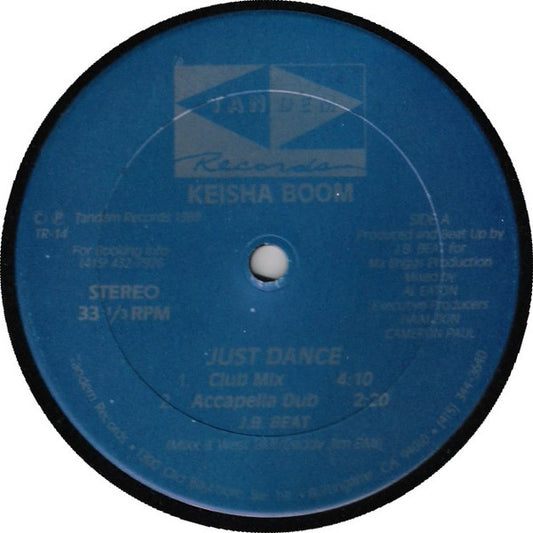 Keisha Boom : Just Dance (12")
