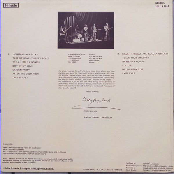 Wichita Linemen : Lightning Bar (LP, Album)