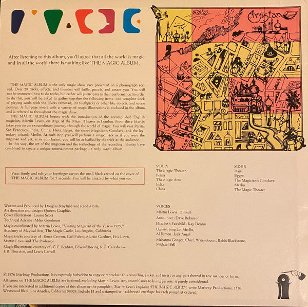 Unknown Artist : The Magic Album (LP, Album)