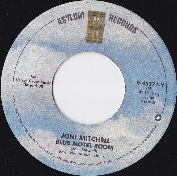 Joni Mitchell : Coyote (7", Single)