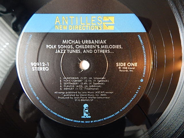 Michał Urbaniak : Folk Songs, Children's Melodies, Jazz Tunes, And Others... (LP, Album)