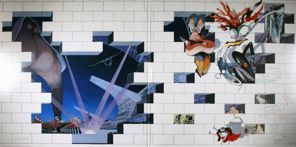 Pink Floyd : The Wall (2xLP, Album, Ter)
