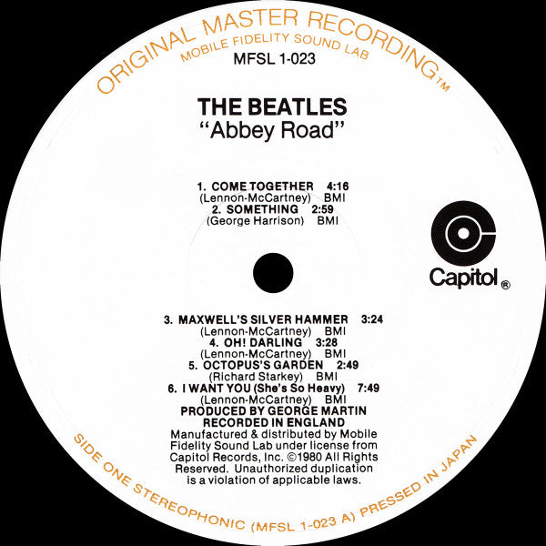The Beatles : Abbey Road (LP, Album, Ltd, RE, RM)