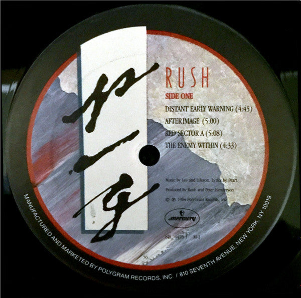 Rush : Grace Under Pressure (LP, Album, Club, CRC)