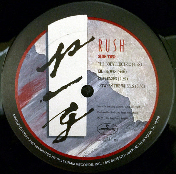 Rush : Grace Under Pressure (LP, Album, Club, CRC)