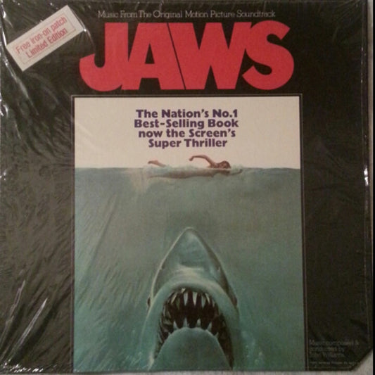 John Williams (4) : Jaws (Music From The Original Motion Picture Soundtrack) (LP, Album, Ltd, w/ )