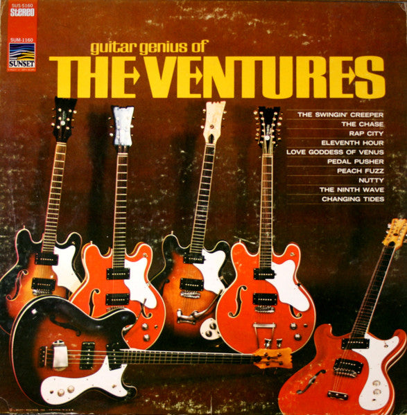 The Ventures : Guitar Genius Of The Ventures (LP, Comp)