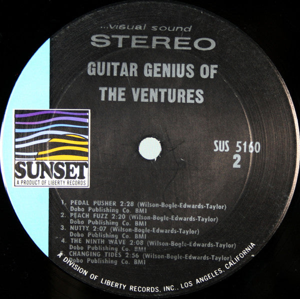 The Ventures : Guitar Genius Of The Ventures (LP, Comp)