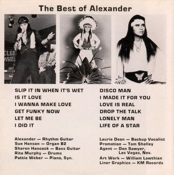 Alexander Longrifle : The Best Of Alexander (LP, Comp)