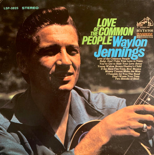 Waylon Jennings : Love Of The Common People (LP, Album, RE)