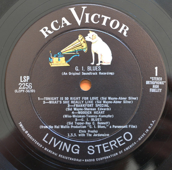Elvis* : G. I. Blues (LP, Album, Hol)