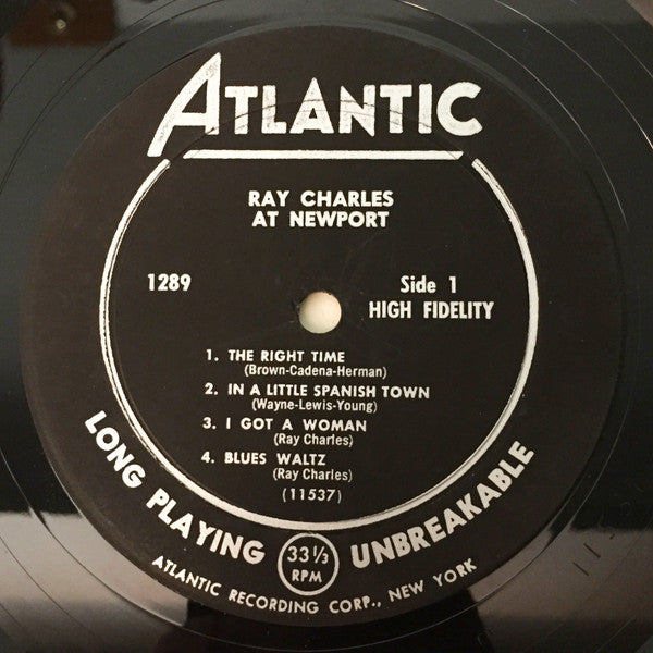 Ray Charles : Ray Charles At Newport (LP, Album, Mono)