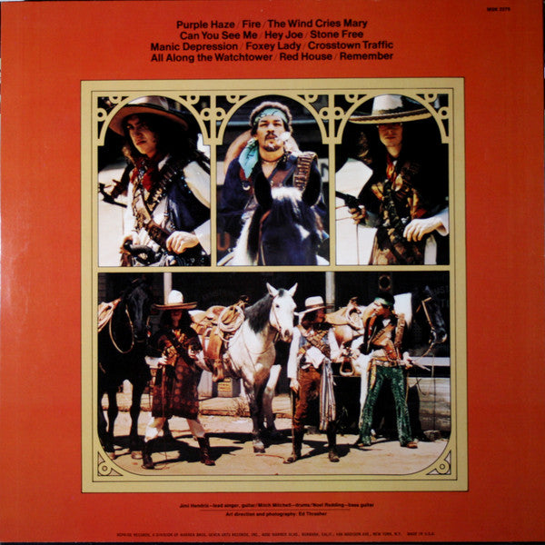 Jimi Hendrix Experience* : Smash Hits (LP, Comp, RE, Jac)