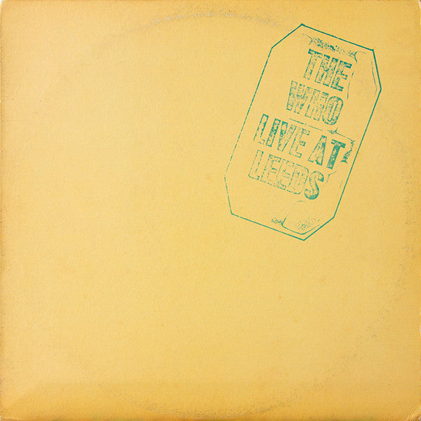 The Who : Live At Leeds (LP, Album, RE)