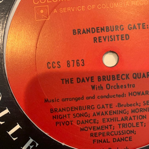 The Dave Brubeck Quartet : Brandenburg Gate: Revisited (LP)