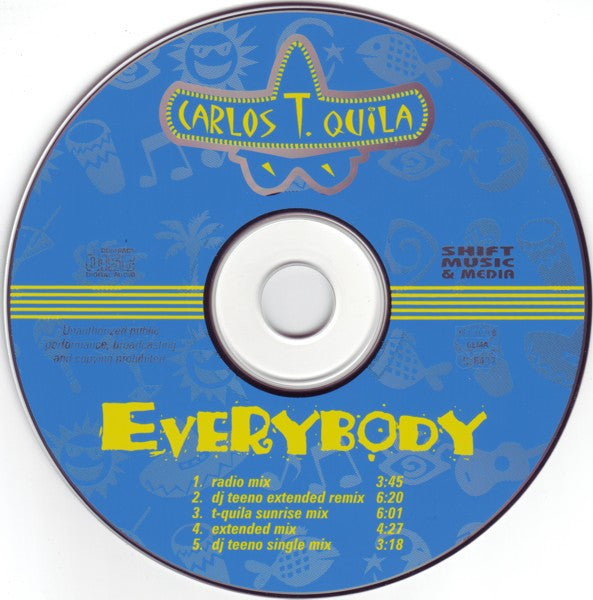 Carlos T. Quila : Everybody (CD, Maxi)