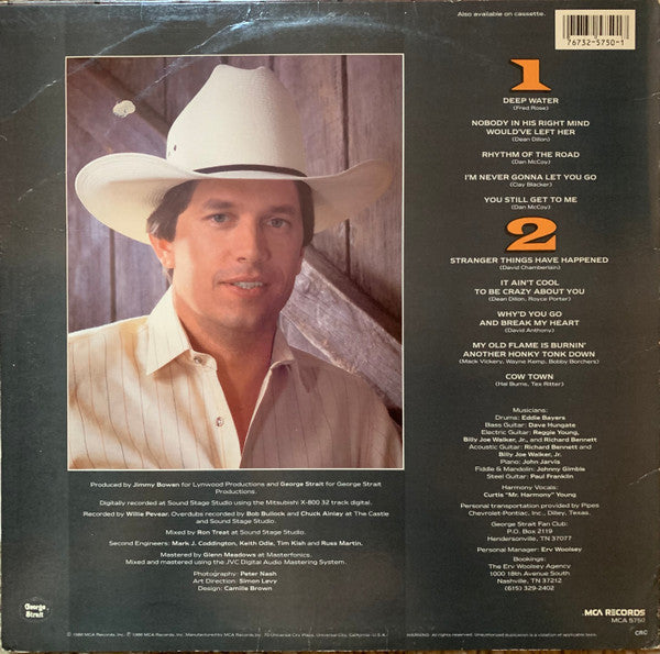George Strait : #7 (LP, Album, Club, CRC)