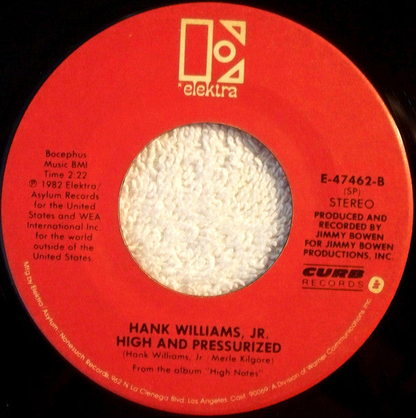 Hank Williams, Jr.* : Honky Tonkin' (7", Spe)