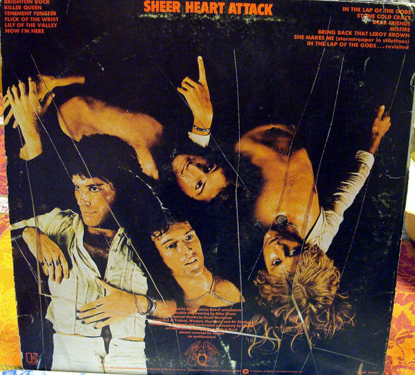 Queen : Sheer Heart Attack (LP, Album, CTH)