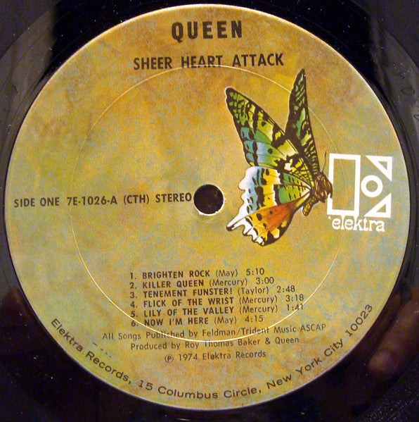 Queen : Sheer Heart Attack (LP, Album, CTH)