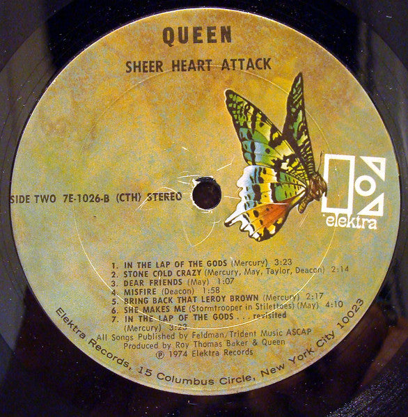 Queen : Sheer Heart Attack (LP, Album, CTH)