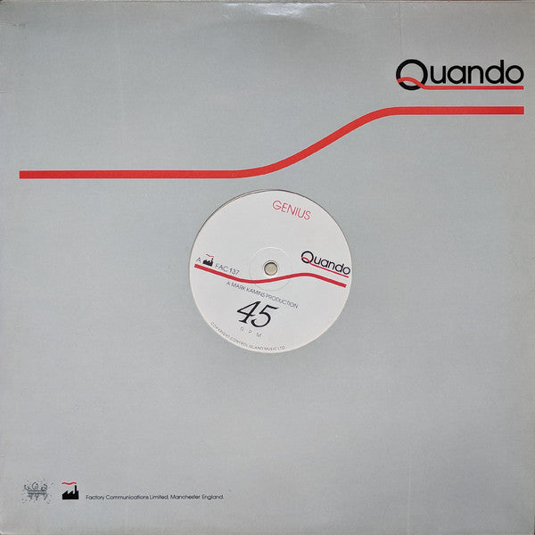 Quando* : Genius (12", Single)