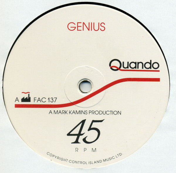 Quando* : Genius (12", Single)