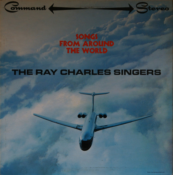 The Ray Charles Singers : Songs From Around The World (LP, Gat)